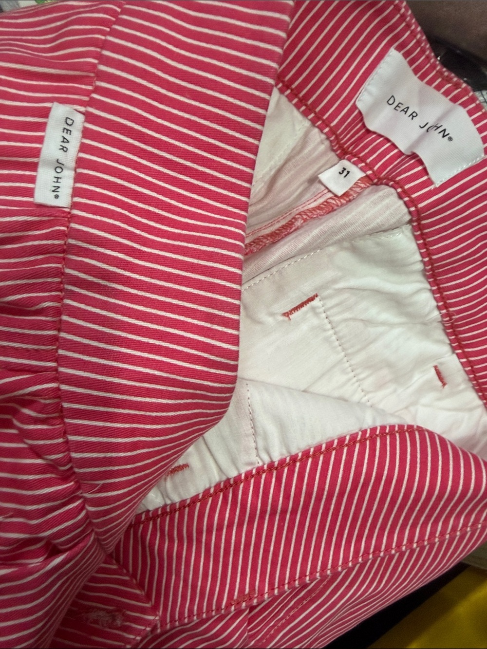 DEAR JOHN DENIM NORTH HAMPTON HIGH RISE SHORTS NWT SIZE 31 - Picture 3 of 4